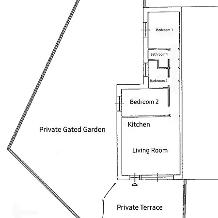 Lägenhet Vista D'oro Ulivo1 - 2 Bedroom Flat With View Perledo