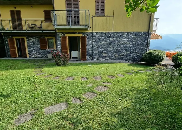 Vista D'oro Ulivo1 - 2 Bedroom Flat With View * Perledo